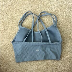 Lululemon Athletica Blue Seamless Sports Bra